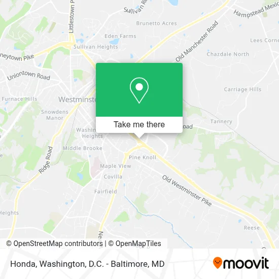 Honda map
