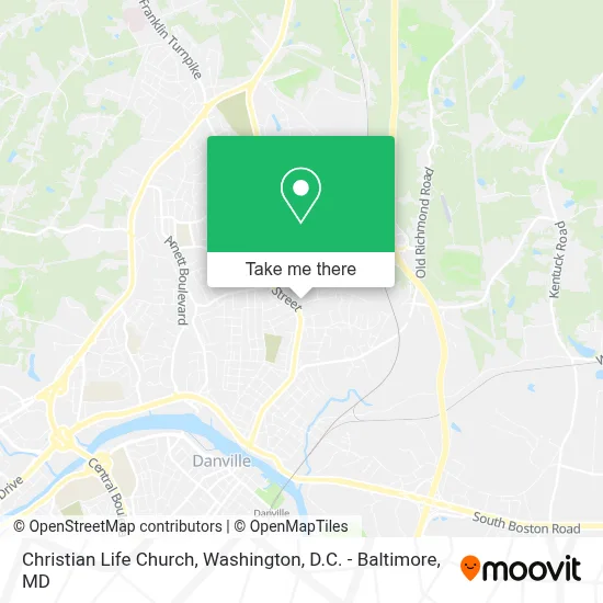 Christian Life Church map