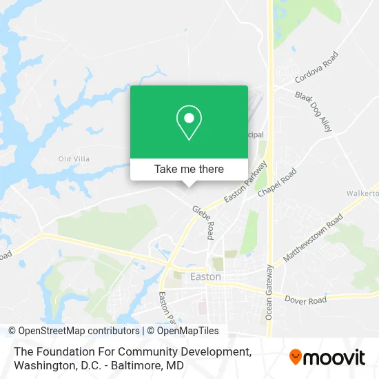 The Foundation For Community Development map