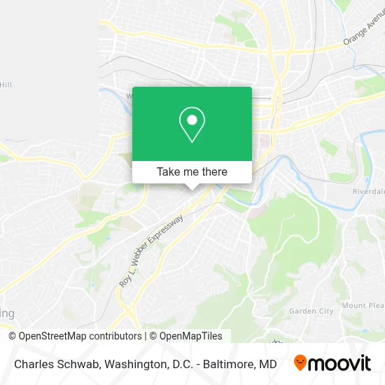 Charles Schwab map