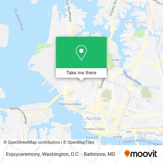 Enjoyceremony map