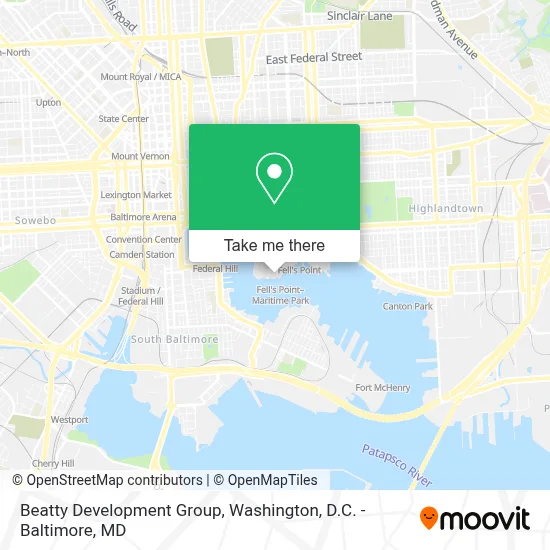 Beatty Development Group map