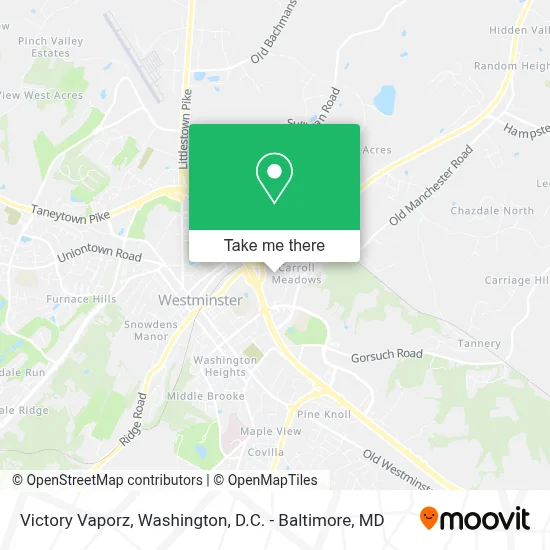 Victory Vaporz map