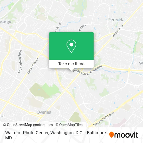 Walmart Photo Center map