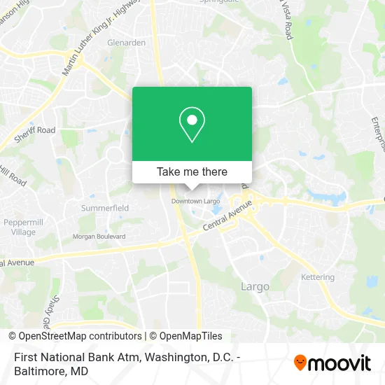 First National Bank Atm map