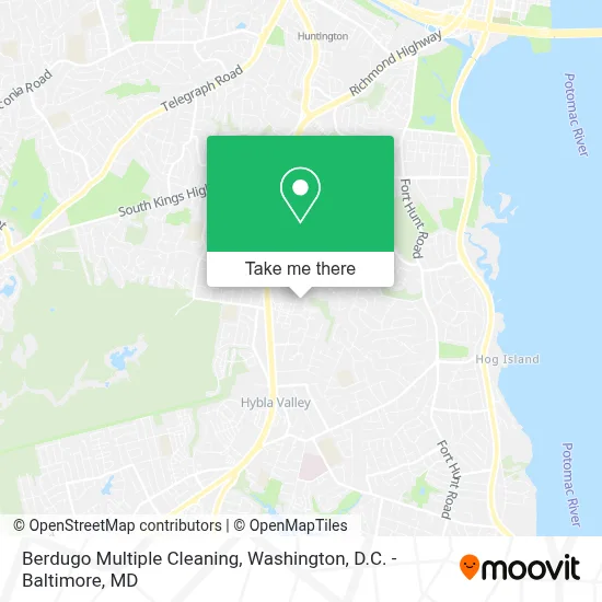 Berdugo Multiple Cleaning map