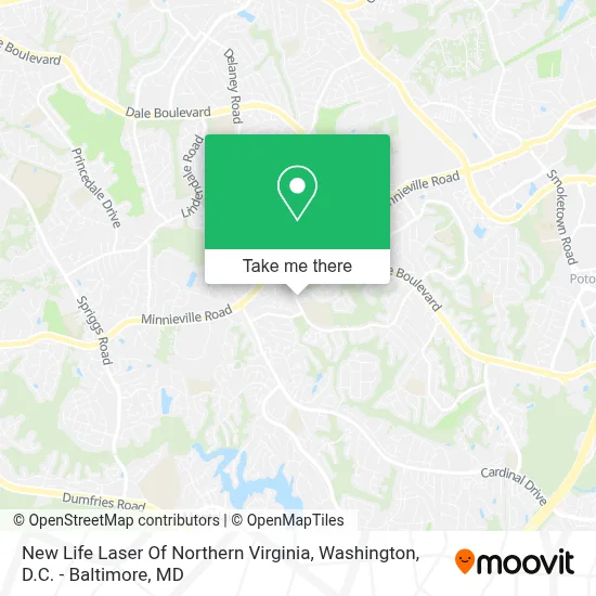 New Life Laser Of Northern Virginia map