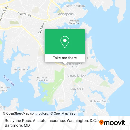 Roslynne Ross: Allstate Insurance map