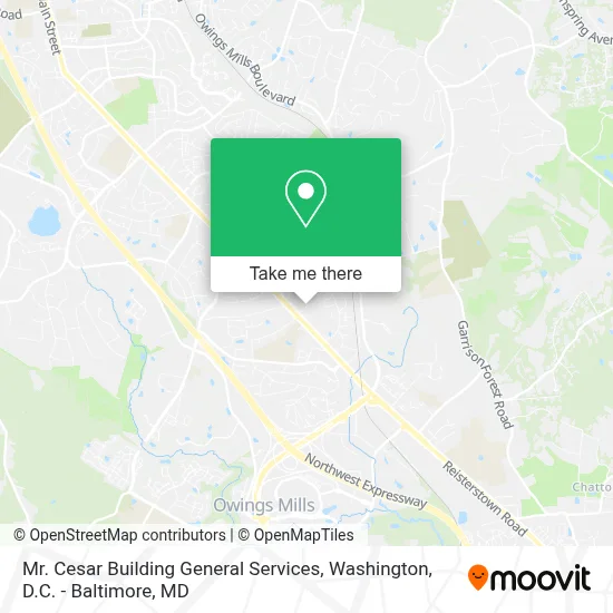 Mr. Cesar Building General Services map
