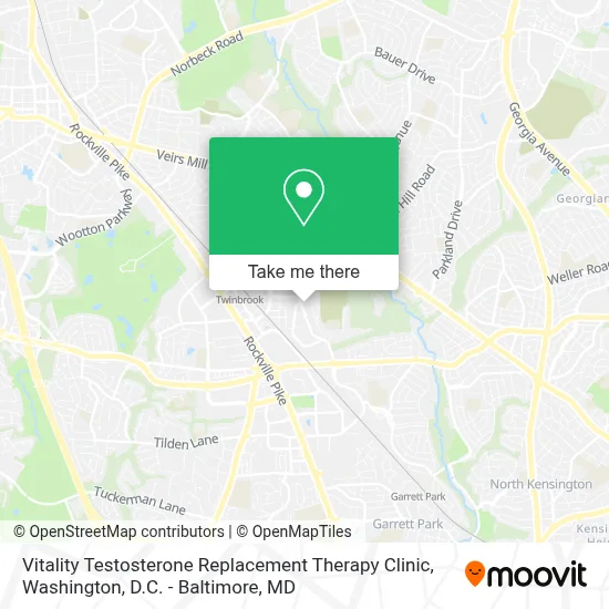Vitality Testosterone Replacement Therapy Clinic map