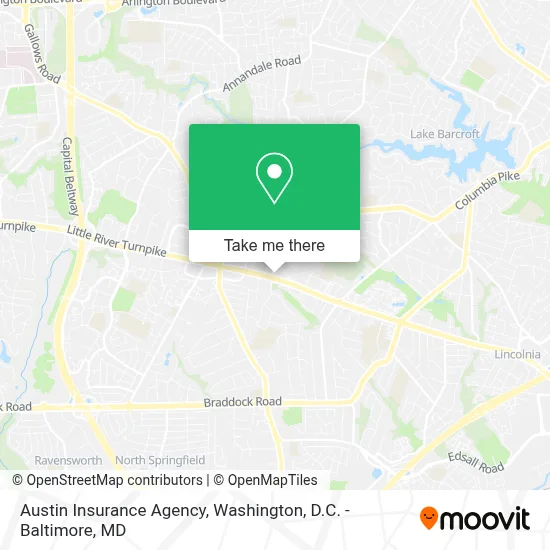 Austin Insurance Agency map