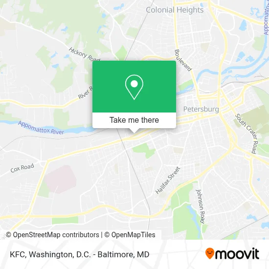 Kfc map