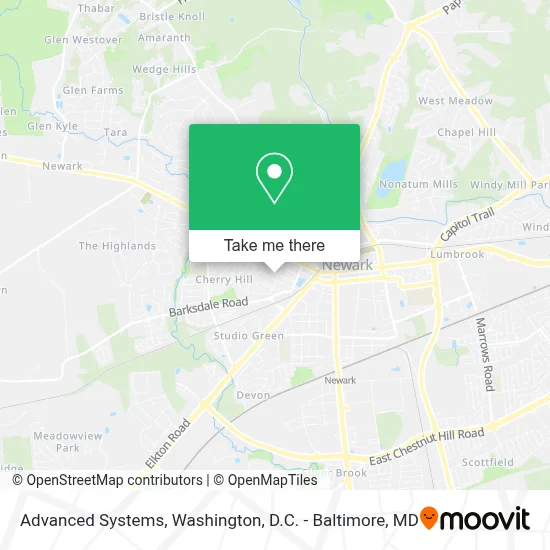 Advanced Systems map