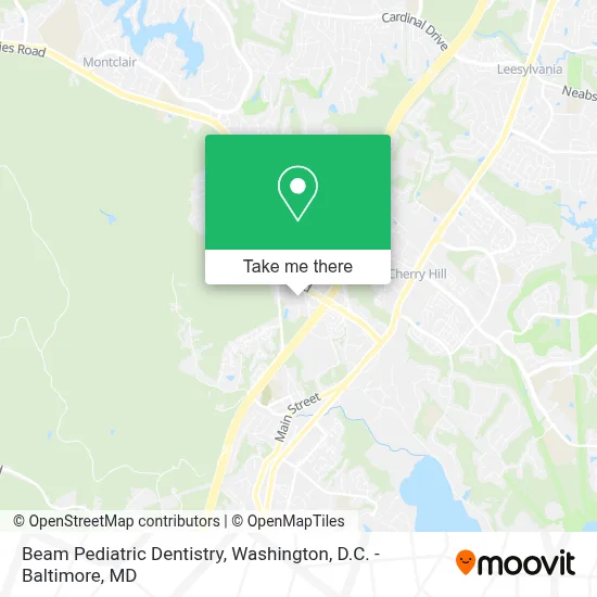 Beam Pediatric Dentistry map