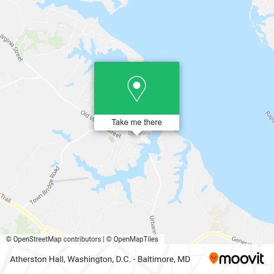 Atherston Hall map