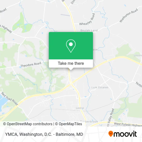 Ymca map