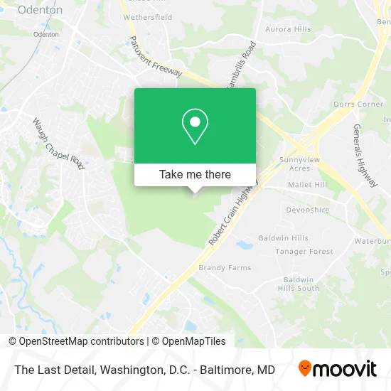 The Last Detail map