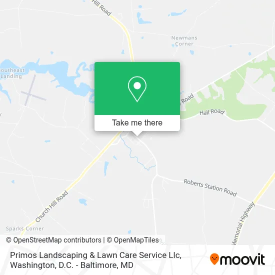 Primos Landscaping & Lawn Care Service Llc map