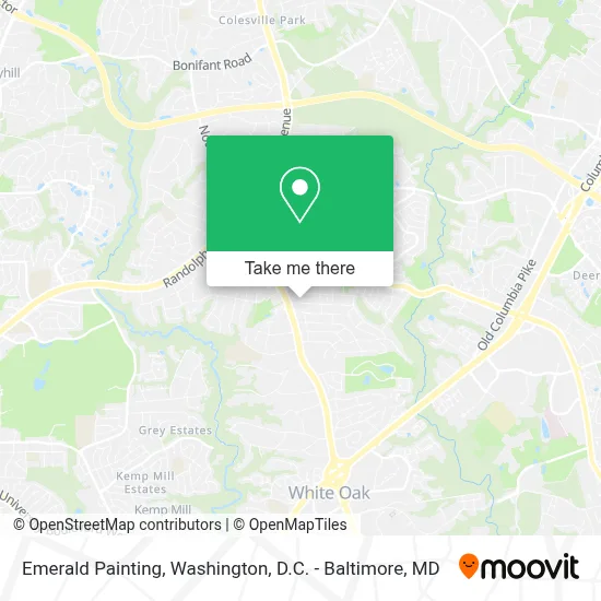 Emerald Painting map