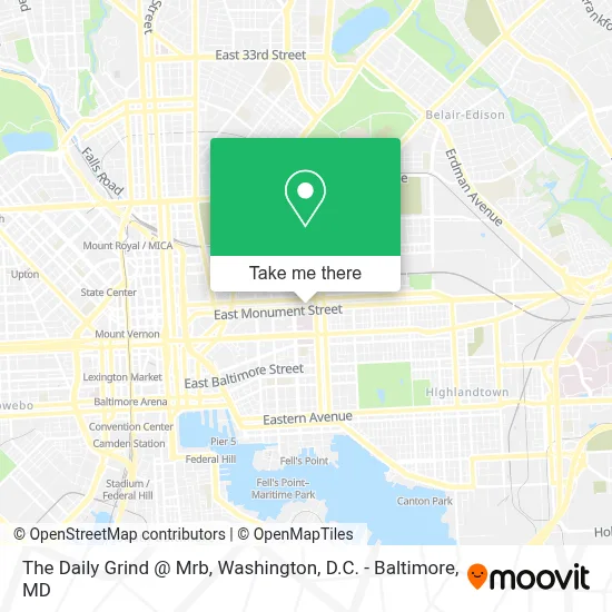 The Daily Grind @ Mrb map