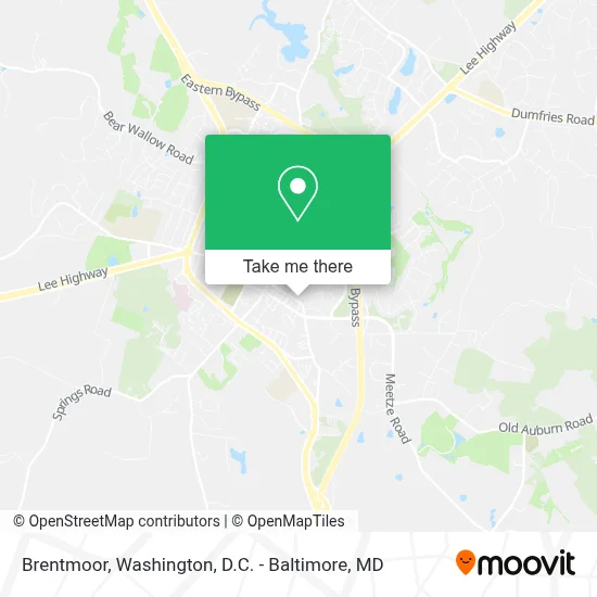 Brentmoor map