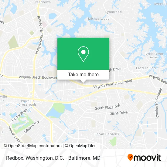 Redbox map