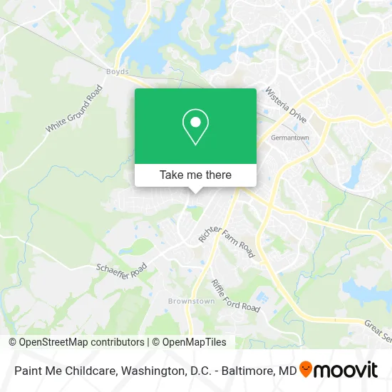 Paint Me Childcare map