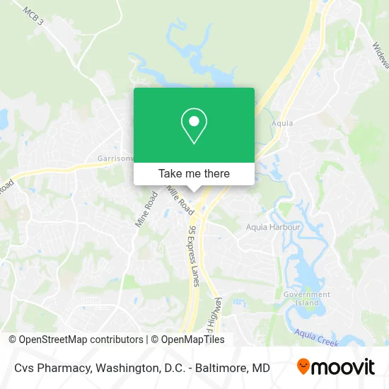Cvs Pharmacy map