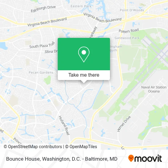Bounce House map