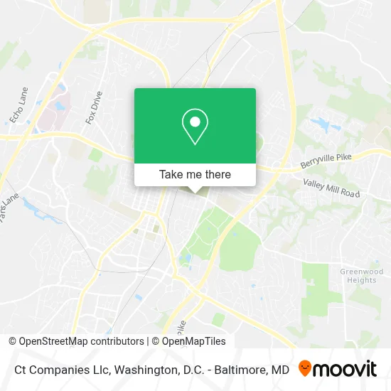 Ct Companies Llc map