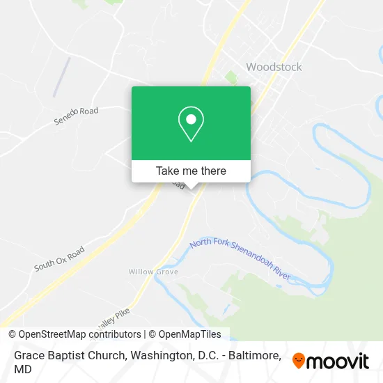 Grace Baptist Church map