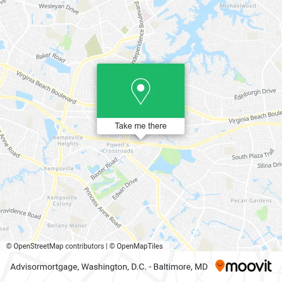 Advisormortgage map