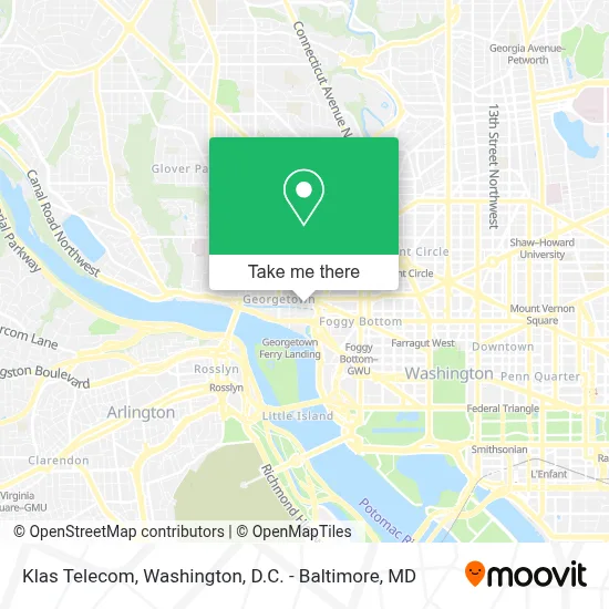 Klas Telecom map