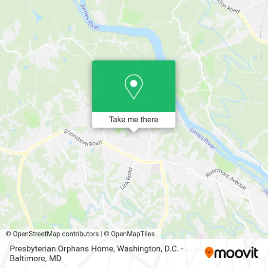 Presbyterian Orphans Home map