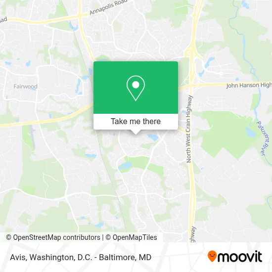 Avis map