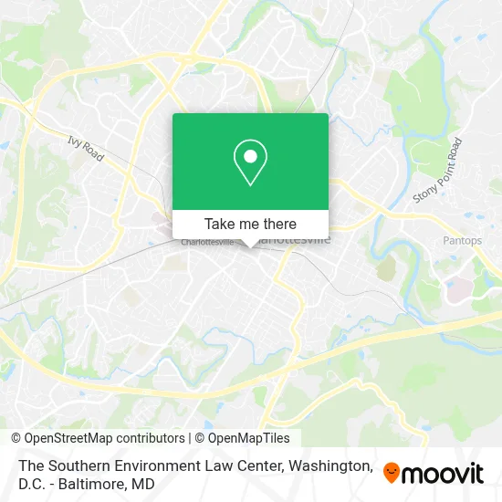 The Southern Environment Law Center map