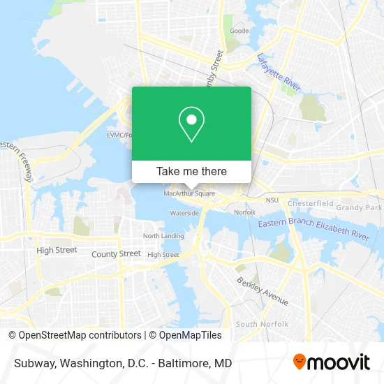Subway map