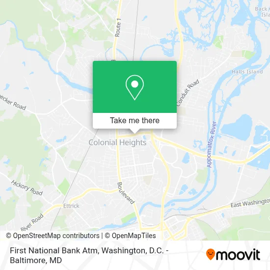 First National Bank Atm map