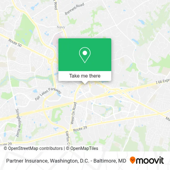 Partner Insurance map