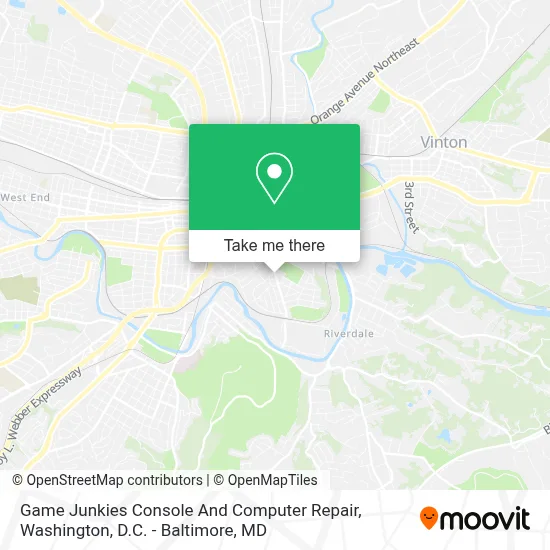 Game Junkies Console And Computer Repair map