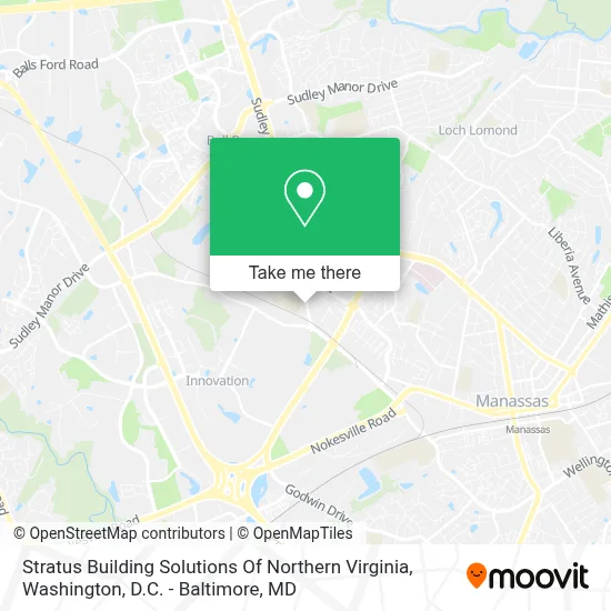 Stratus Building Solutions Of Northern Virginia map