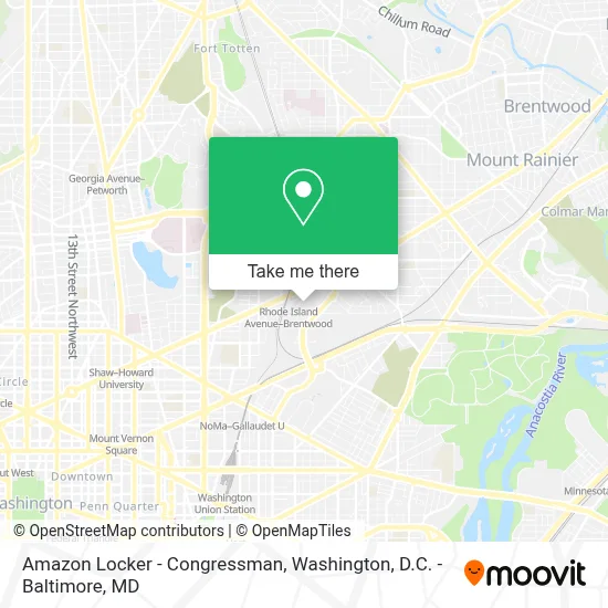 Amazon Locker - Congressman map