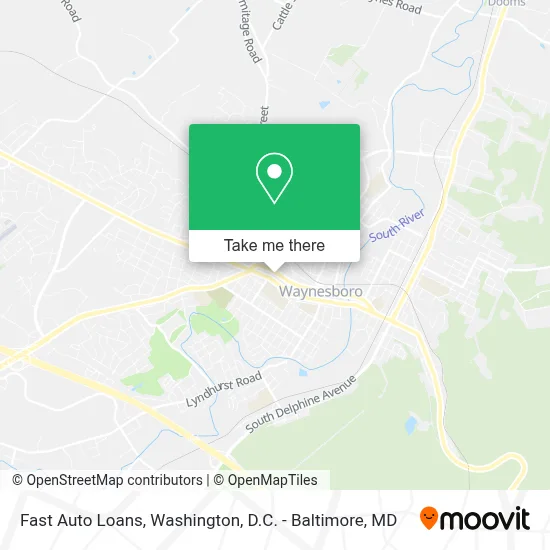 Fast Auto Loans map