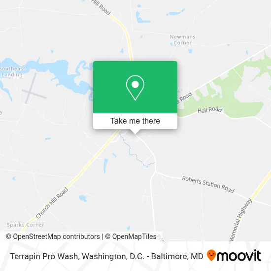 Terrapin Pro Wash map