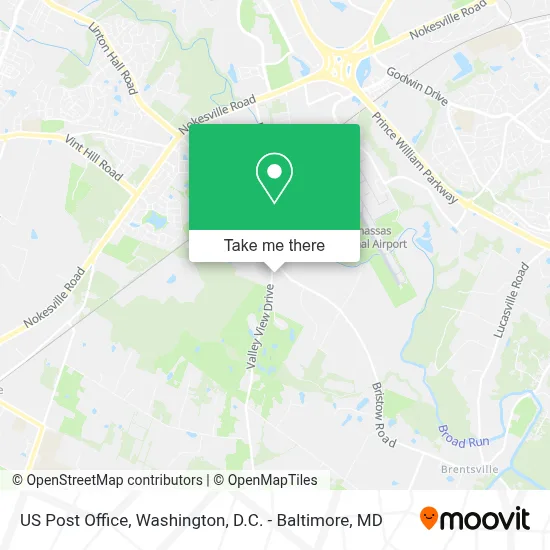Us Post Office map