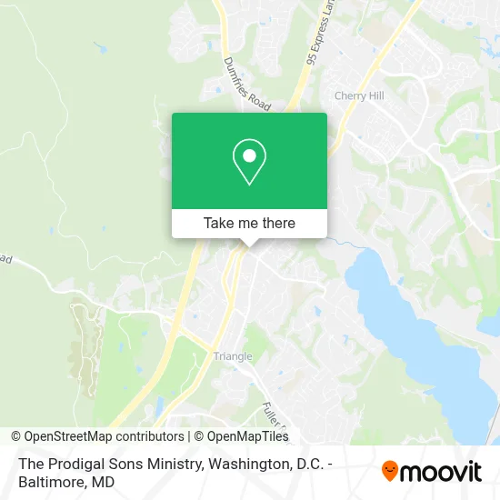 The Prodigal Sons Ministry map