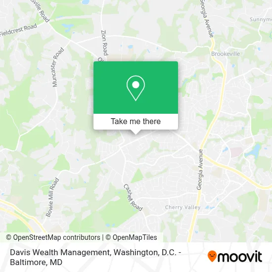 Davis Wealth Management map