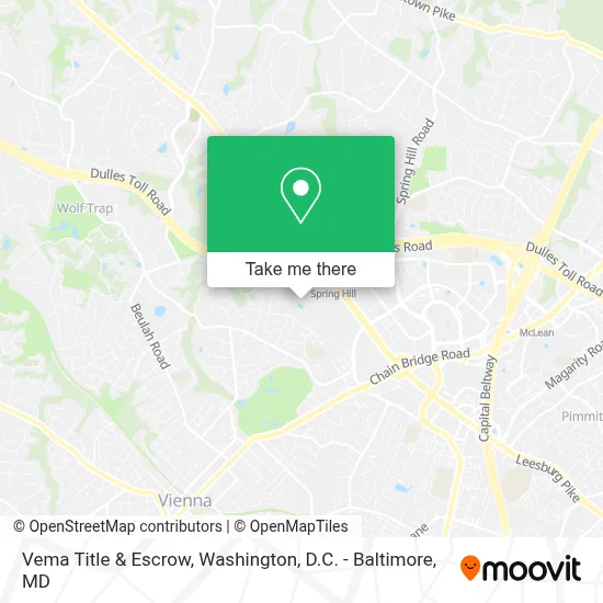 Vema Title & Escrow map