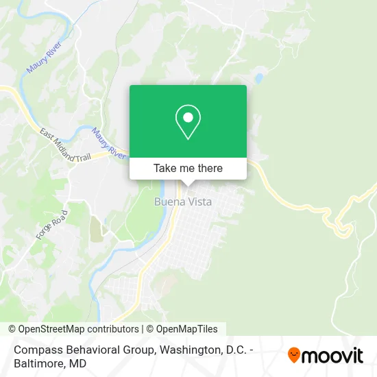 Compass Behavioral Group map