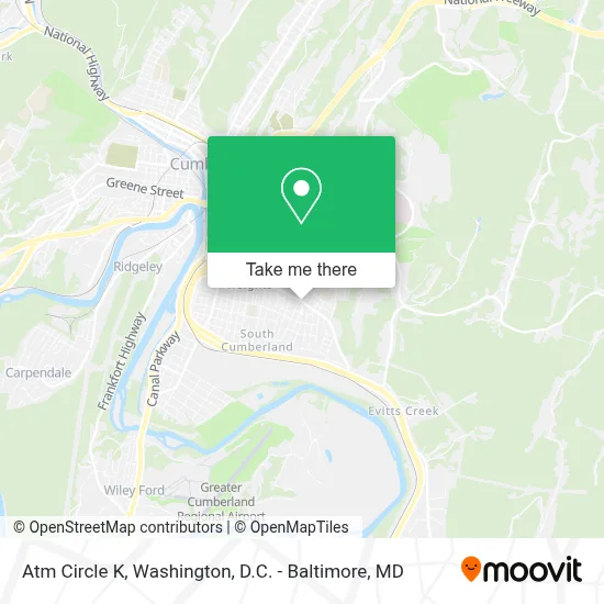 Atm Circle K map